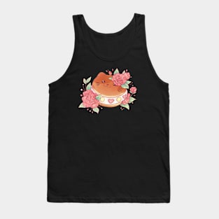 Cat ice cream sandwich with fruits Tank Top